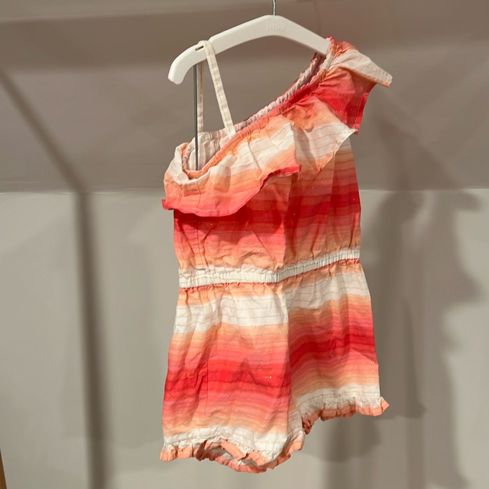 Janie and Jack one-should romper, size 5